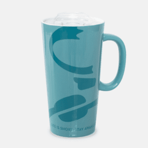 Shades of Spring Stainless Tumbler - Pink - Caribou Coffee