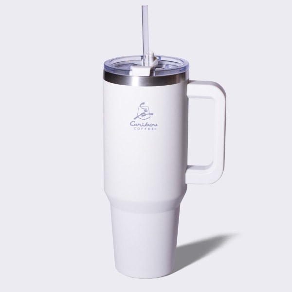 40oz Hydration Tumbler - Light Grey - Caribou Coffee